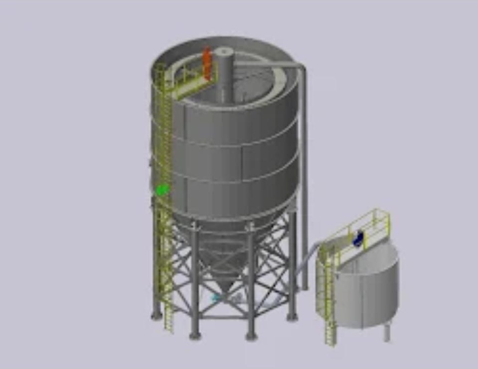 Silo 3D model